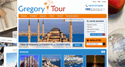 Desktop Screenshot of gregorytour.ro